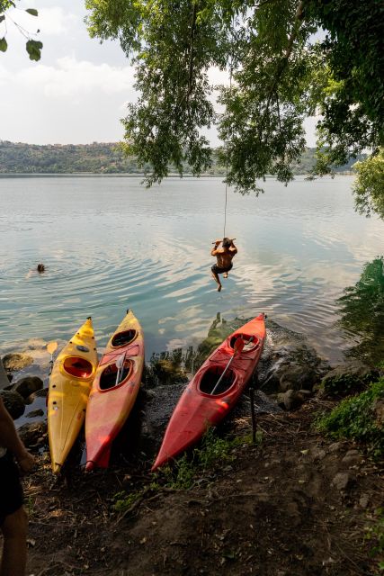 Rome: Popes' Lake, Kayak Tour with Swimming & Roman Pizza - Practical planning for a smoother outing