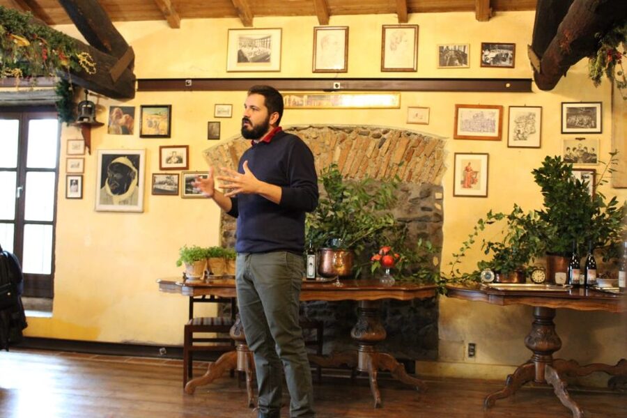 Rome: Private Castelli Romani Wine Tasting Tour - Touring the vineyard and cellar at Antico Casale