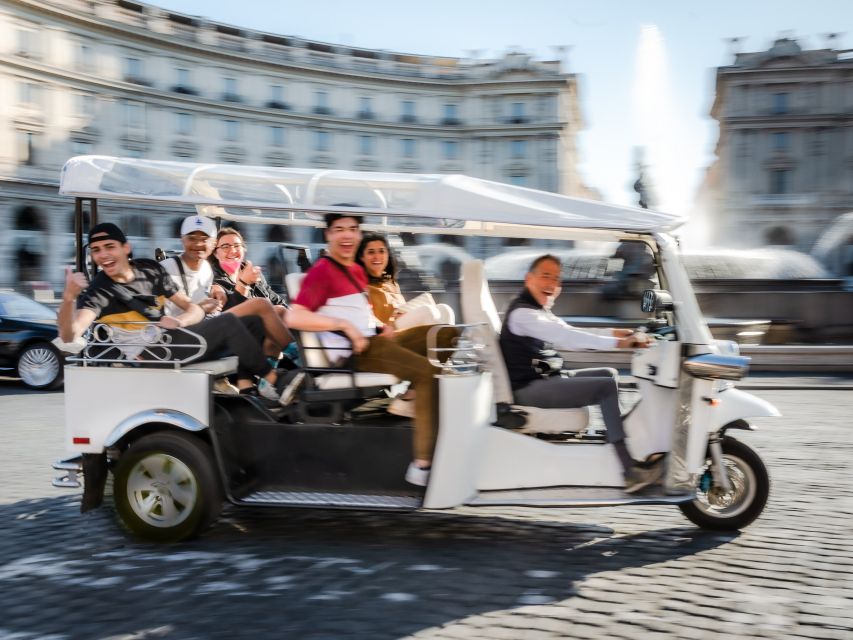 Rome: Private City Tour by Electric Tuk Tuk - Key points to know before booking