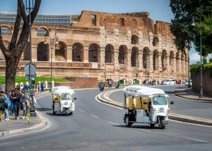 Rome: Private City Tour by Electric Tuk Tuk - Why an electric tuk tuk works well in Rome