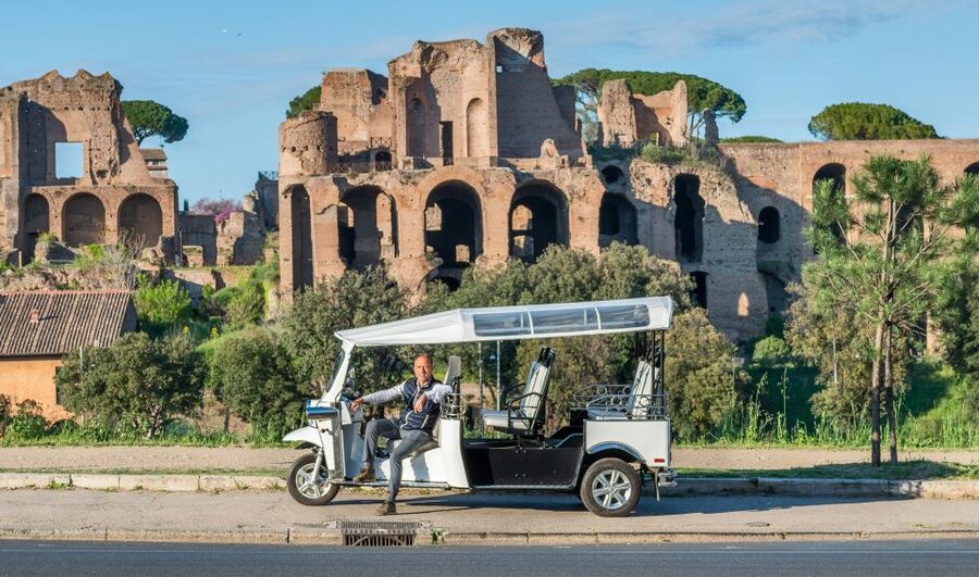 Rome: Private City Tour by Electric Tuk Tuk - Rome from its panoramic terraces