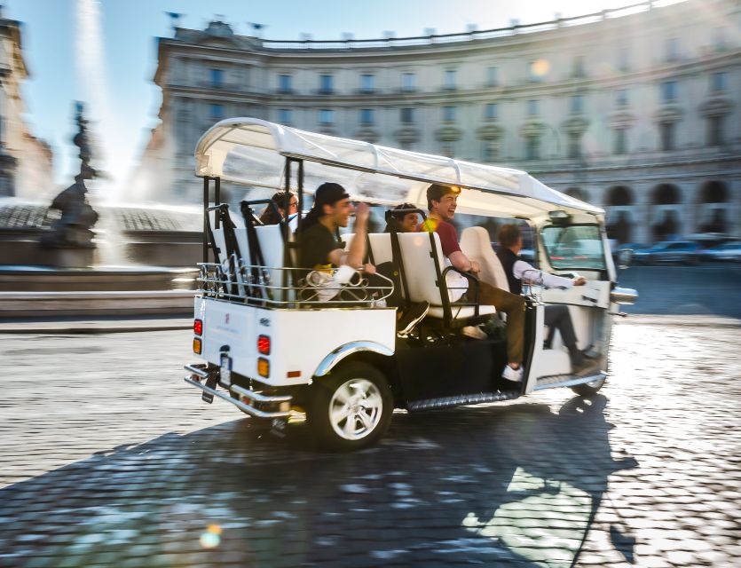 Rome: Private City Tour by Electric Tuk Tuk - How to use the three hours wisely