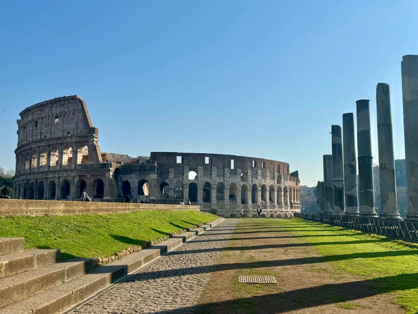 Rome: Private Colosseum Experience and Ancient Ruins Tour - Three ways to see Ancient Rome in one morning