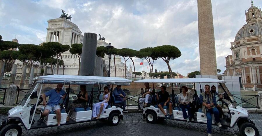 Rome: Private Customizable 3-Hour Golf Cart City Tour - Key points at a glance