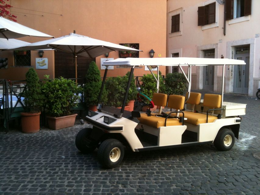 Rome: Private Customizable 3-Hour Golf Cart City Tour - Why a golf cart works so well in Rome