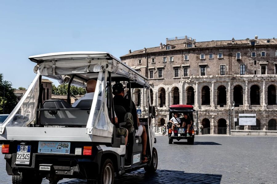 Rome: Private Customizable 3-Hour Golf Cart City Tour - Churches, art, and special-interest routes