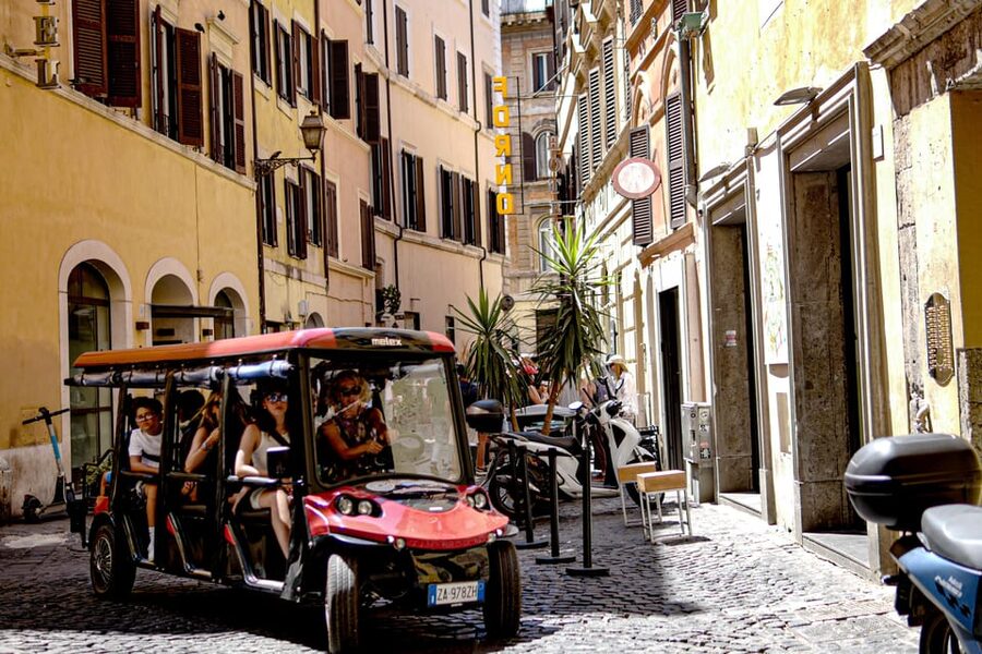 Rome: Private Customizable 3-Hour Golf Cart City Tour - What families and mobility-conscious visitors should know