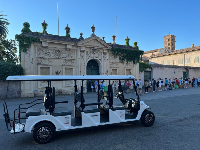 Rome: Private Golf Cart City Highlights Tour - Circus Maximus and the Mouth of Truth