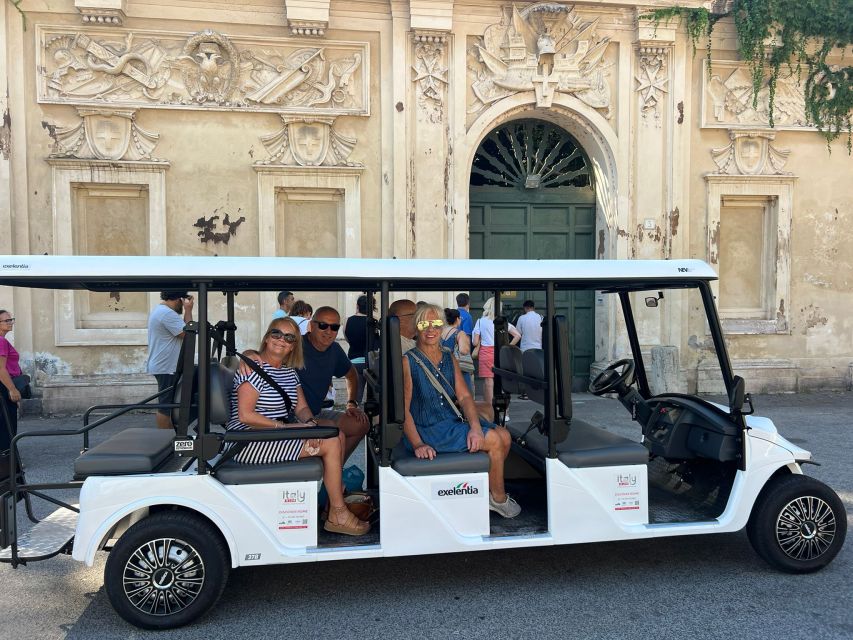 Rome: Private Golf Cart City Highlights Tour - Piazza Navona, the Spanish Steps, and Trevi Fountain