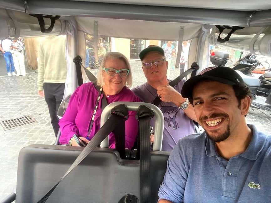 Rome: Private Golf Cart tour with a Local Guide - A fast, comfortable way to get your bearings in Rome