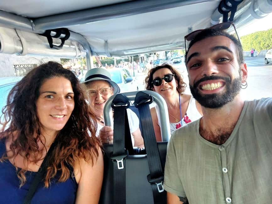 Rome: Private Golf Cart tour with a Local Guide - The Orange Garden gives you one of the best pauses