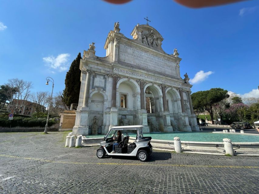 Rome: Private Golf Cart Tour with Artisanal Gelato Tasting - How much can you really see in 2.5 hours?