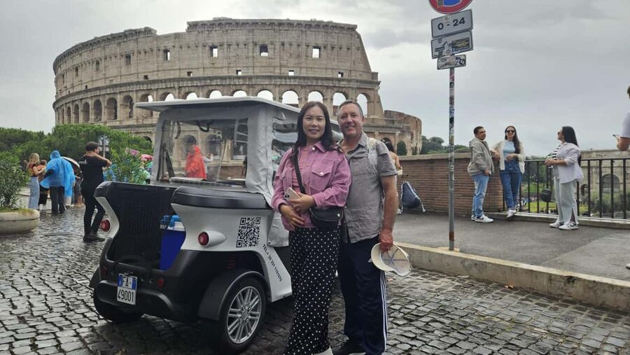Rome: Private Golf Cart Tour with Artisanal Gelato Tasting - Spanish Steps and Trevi Fountain