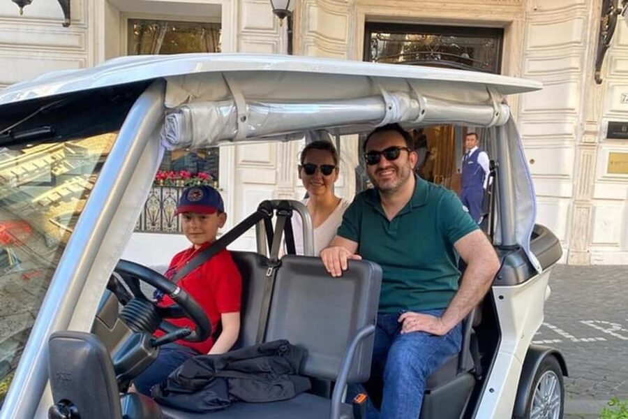 Rome: Private Golf Cart Tour with Artisanal Gelato Tasting - Trastevere and the local finish