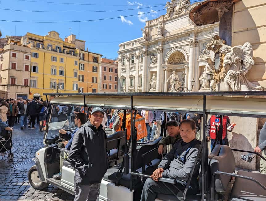 Rome: Private Golf Cart Tour with Hotel Pickup - Roman Forum and the Colosseum