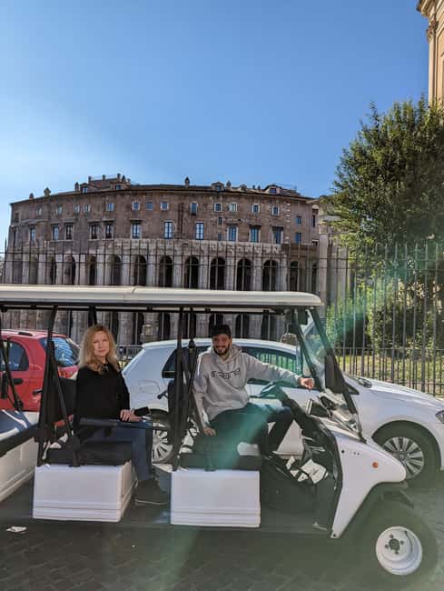 Rome: Private Golf Cart Tour with Hotel Pickup - Trevi Fountain and the Spanish Steps