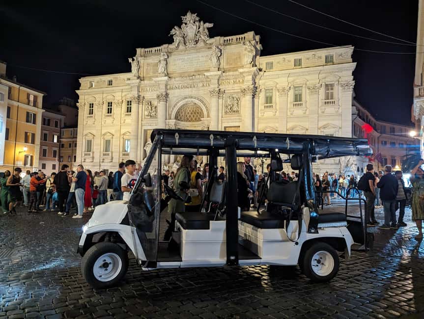 Rome: Private Golf Cart Tour with Hotel Pickup - Piazza Navona and Rome’s grand squares