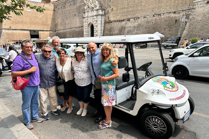 Rome: Private/Group 4 Hours Golf Cart SightseeingTour - Starting at the Spanish Steps