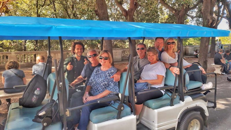 Rome: Private Guided Golf Cart Tour with Gelato or Wine - Key points to know before booking