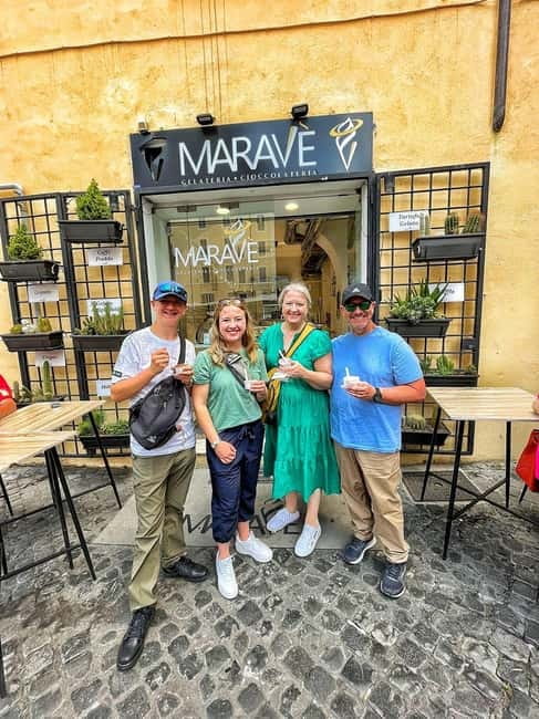 Rome: Private Guided Golf Cart Tour with Gelato or Wine - The Colosseum and Roman Forum from outside