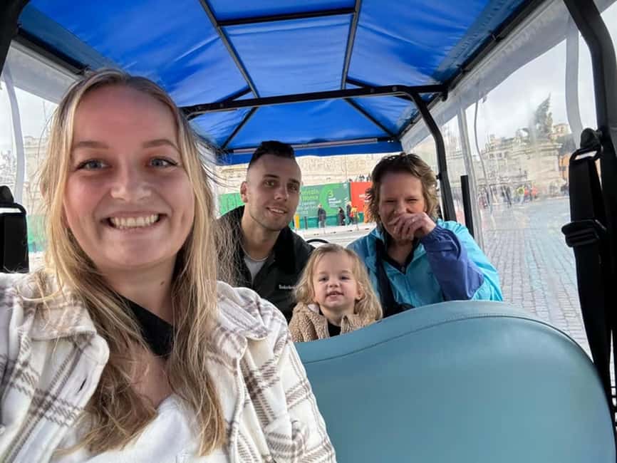 Rome: Private Guided Golf Cart Tour with Gelato or Wine - Circus Maximus and Aventine Hill