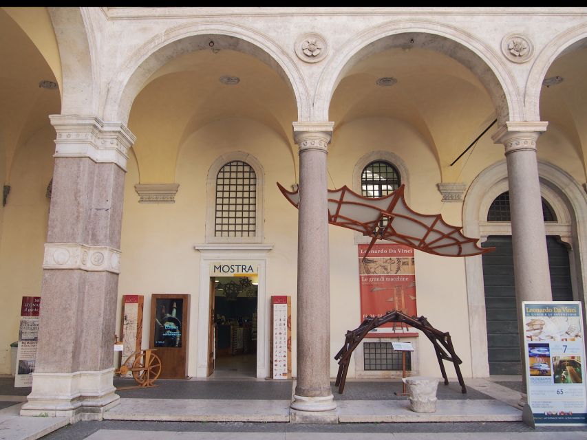 Rome: Private Leonardo da Vinci Exhibition Guided Tour - Four sections built around Water, Air, Fire, and Earth