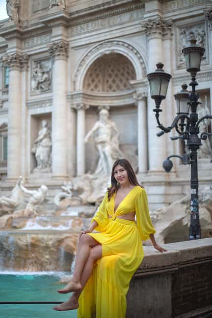 Rome: Private Photoshoot at the Trevi Fountain - Cancellation and booking details