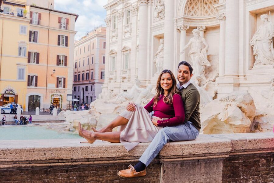 Rome: Private Professional Shooting at Trevi - A 30 to 45 minute session with both poses and candid shots