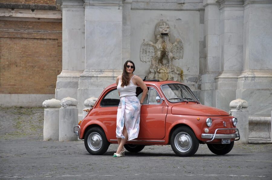 Rome Private Tour and Photo in a Vintage Fiat 500 - Circus Maximus and the Orange Garden