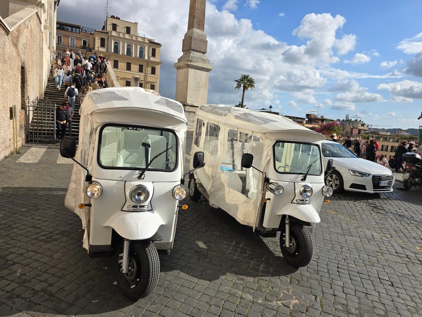 Rome: Private Tour on Electric Tuk-Tuk of Rome City Center - The Mouth of Truth and Piazza Venezia