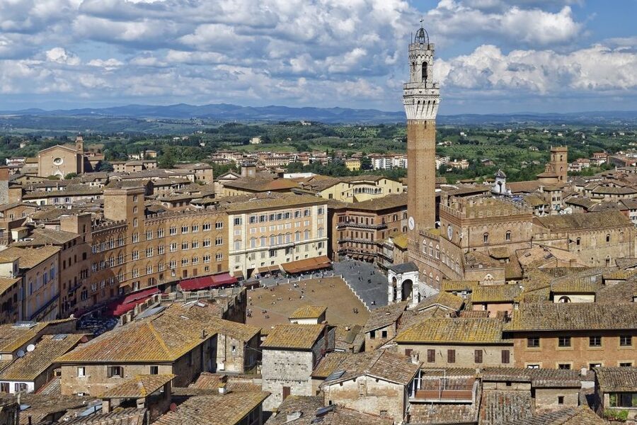 Rome: Private Tour to San Gimignano, Siena & Winery Visit - The winery tasting and Tuscan lunch