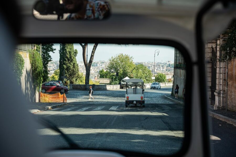 Rome: Private Tuk Tuk Tour with Hotel Pickup and Prosecco - The Orange Garden and Rome’s southern ruins