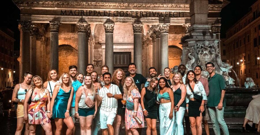 Rome: Pub Crawl and Ultimate Party with Open Bar and Pizza - Drinking games and the social side of the crawl