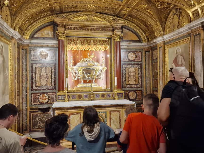 Rome: Relics from the Passion of the Christ Walking Tour - Scala Sancta and the Holy Steps