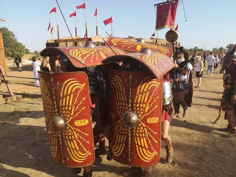 Rome: Roma World, the park to live a day as an Ancient Roman - The Ben Hur chariot-race set