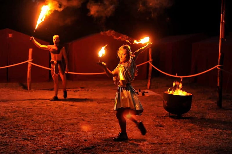 Rome: Roma World, the park to live a day as an Ancient Roman - Archery and the birds of prey arena