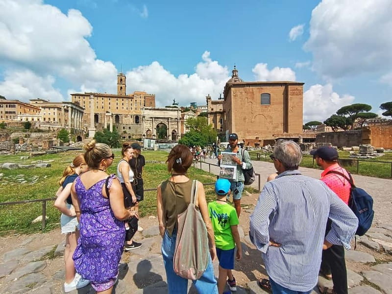 Rome: Roman Forum Myths and Legends Private Guided Tour - Palatine Hill and Imperial Forum access