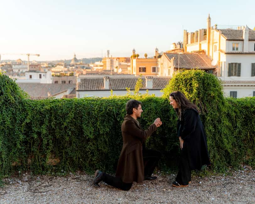 Rome: Romantic Proposal PhotoShoot - Booking details that matter