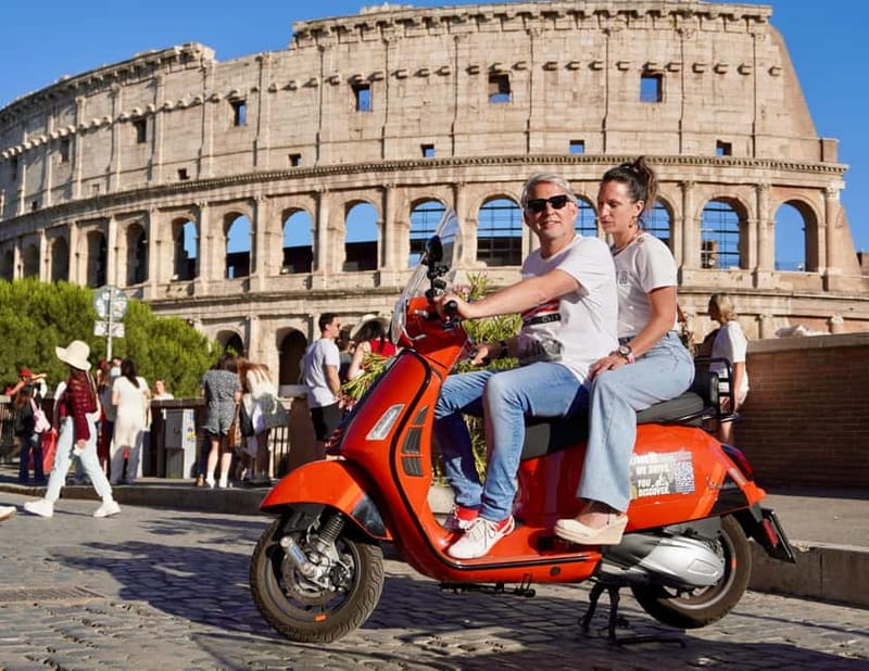 Rome’s Must-See Spots on Vespa (No Driving Needed) - Piazza Navona, Castel Sant’Angelo, and Piazza Venezia