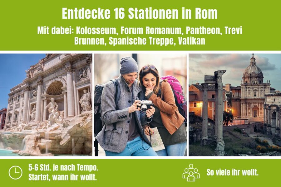 Rome: Scavenger Hunt Self-Guided Tour - Trevi Fountain and the coin tradition