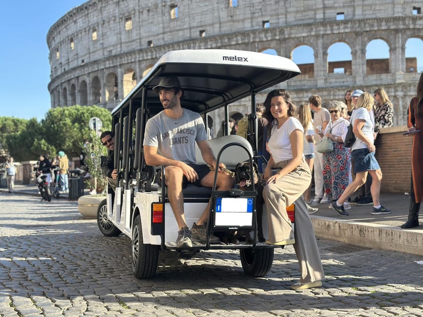 Rome: Sightseeing Tour by Golf Cart - Why a golf cart works well in Rome