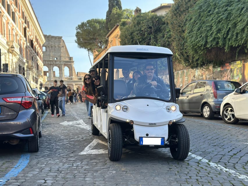 Rome: Sightseeing Tour by Golf Cart - Starting in Rione Monti