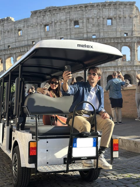 Rome: Sightseeing Tour by Golf Cart - Piazza Venezia and the return to Monti