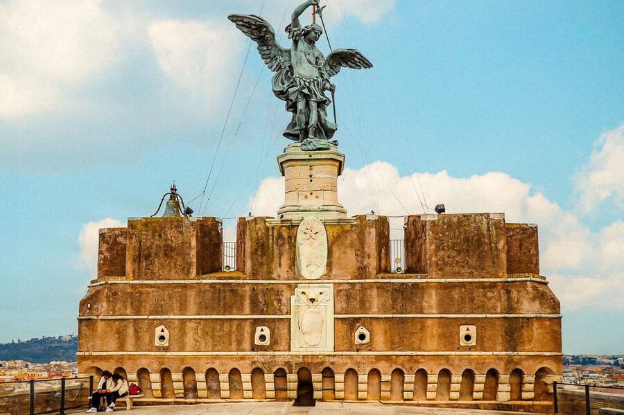 Rome: Skip-the-Line Castel Sant'Angelo Tickets & Audio Guide - The terrace and Rome’s best payoff