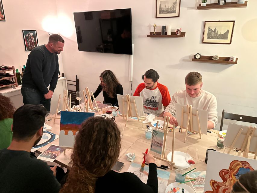 Rome: Small-Group Art Class with Wine - What makes the $70 price fair