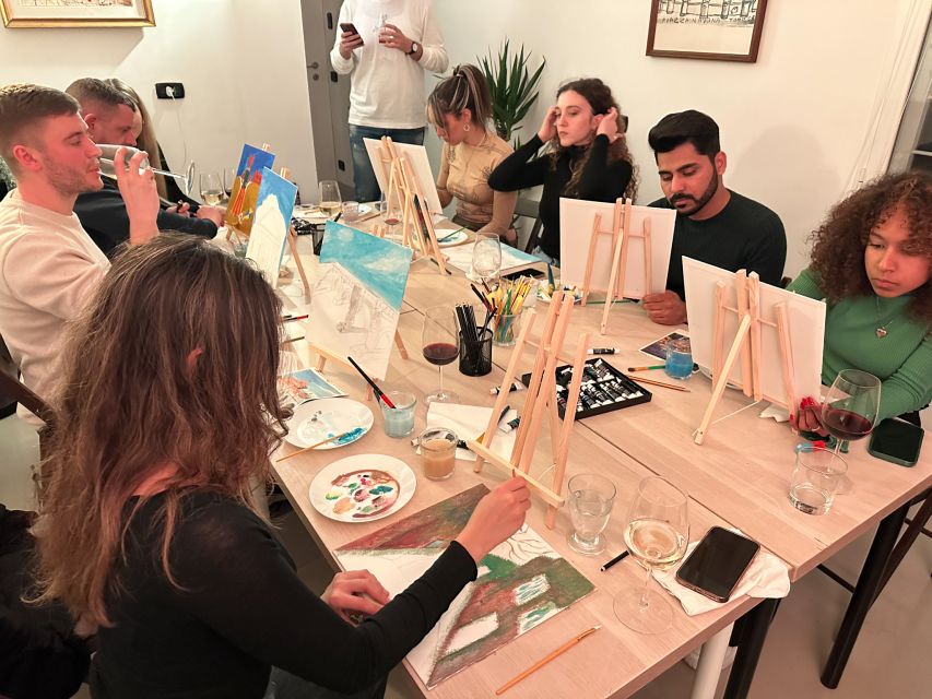 Rome: Small-Group Art Class with Wine - Who should book this painting class