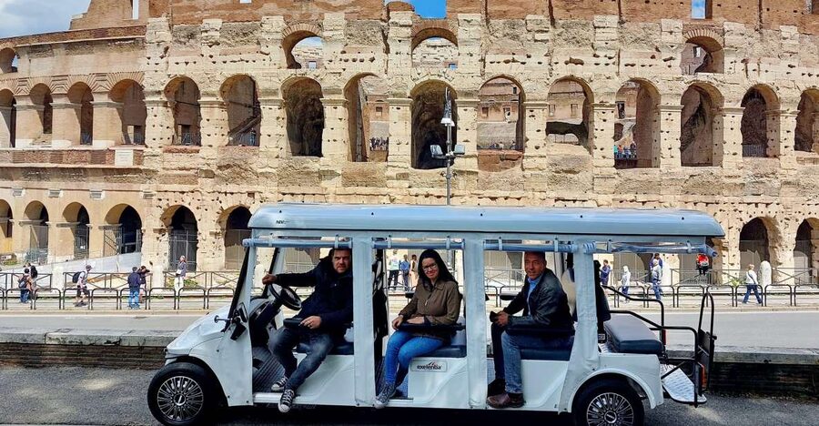 Rome: Small Group City Highlights Tour in Electric Cart - Starting beside the Colosseum