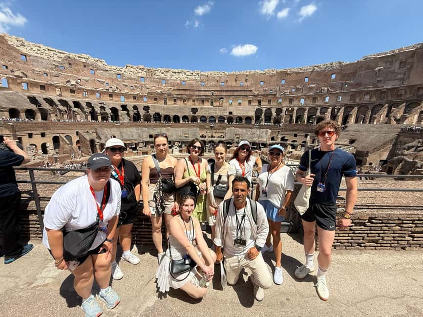 Rome: Small-Group Colosseum, Roman Forum & Palatine Hill - Key points at a glance