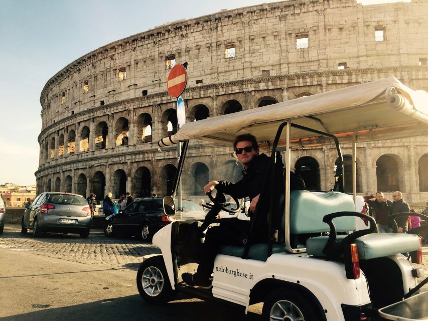 Rome: Small Group Golf Cart Highlights Tour - Why a golf cart works well in Rome