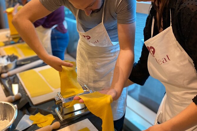 Rome Small Group Pasta Making Class with Wine and Italian Chef - Making pasta in Prati, close to the Vatican